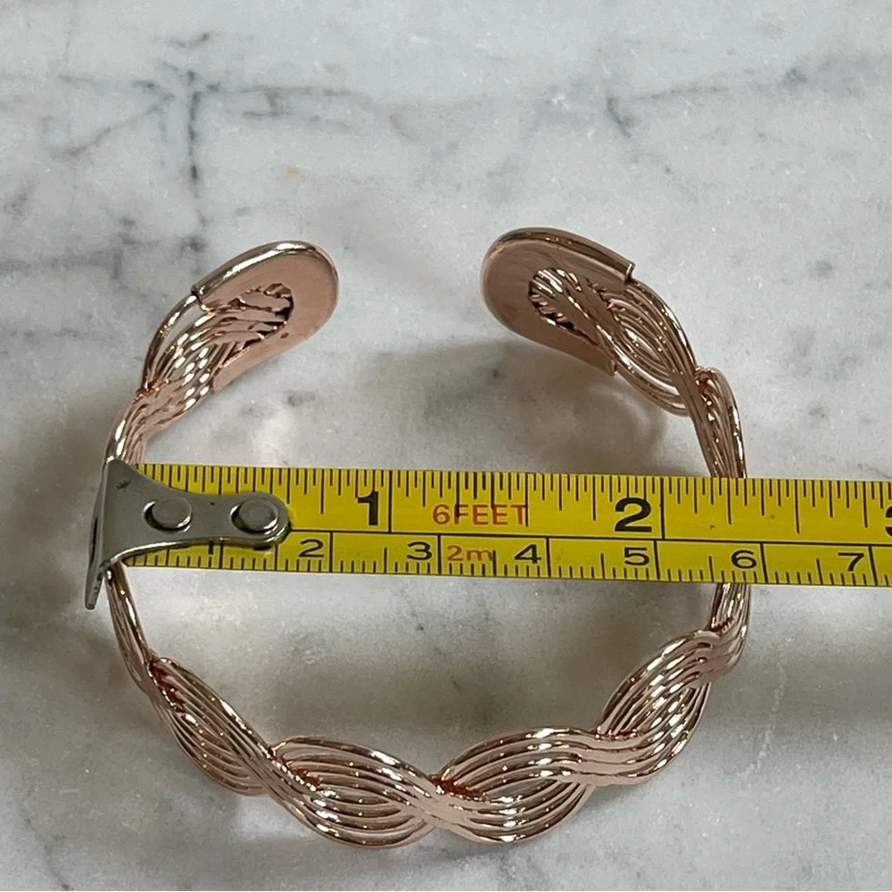 Plunder Rose Gold Cuff Bracelet